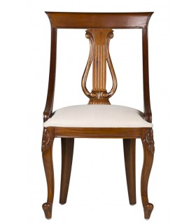 SILLA 50 X 47 X 90 LIBERTY MADERA CAOBA ARTESANAL