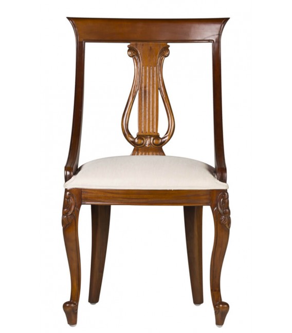 SILLA 50 X 47 X 90 LIBERTY MADERA CAOBA ARTESANAL