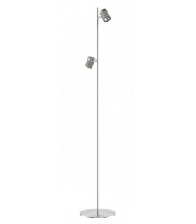 LAMPARA DE PIE 20 Ø X 150 LOIDE METAL CROMADO SATINADO
