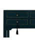 CONSOLA 85 X 26 X 85 TURCA MADERA LACADA EN AZUL