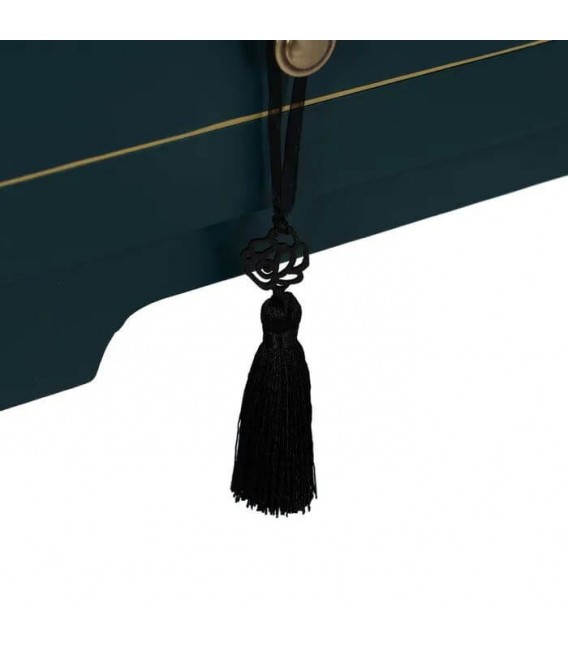 CONSOLA 85 X 26 X 85 TURCA MADERA LACADA EN AZUL