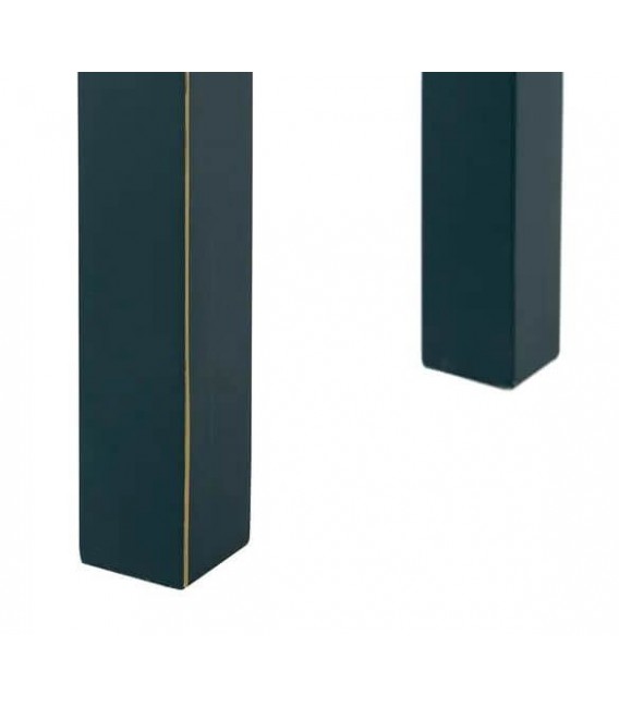 CONSOLA 85 X 26 X 85 TURCA MADERA LACADA EN AZUL