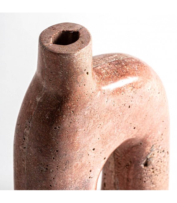 JARRON 20 X 7 X 31 KLEISE MARMOL ROSA