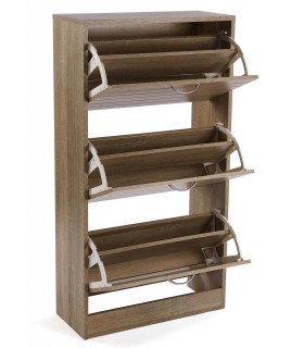 ZAPATERO 57 X 24 X 107 LANIK TRIPLE MELAMINA ROBLE