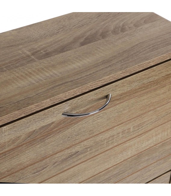 ZAPATERO 57 X 24 X 107 LANIK TRIPLE MELAMINA ROBLE