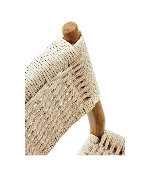 SILLA 44 X 50 X 77 FERIA MADERA Y CUERDA NATURAL