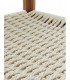 SILLA 44 X 50 X 77 FERIA MADERA Y CUERDA NATURAL