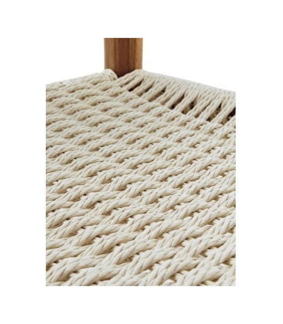 SILLA 44 X 50 X 77 FERIA MADERA Y CUERDA NATURAL