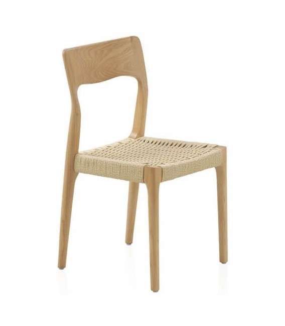 SILLA 44 X 50 X 77 VELLA MADERA Y CUERDA NATURAL