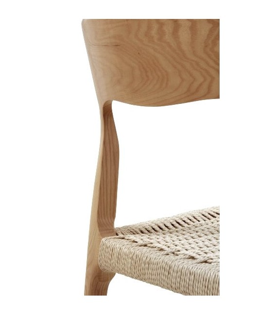 SILLA 44 X 50 X 77 VELLA MADERA Y CUERDA NATURAL