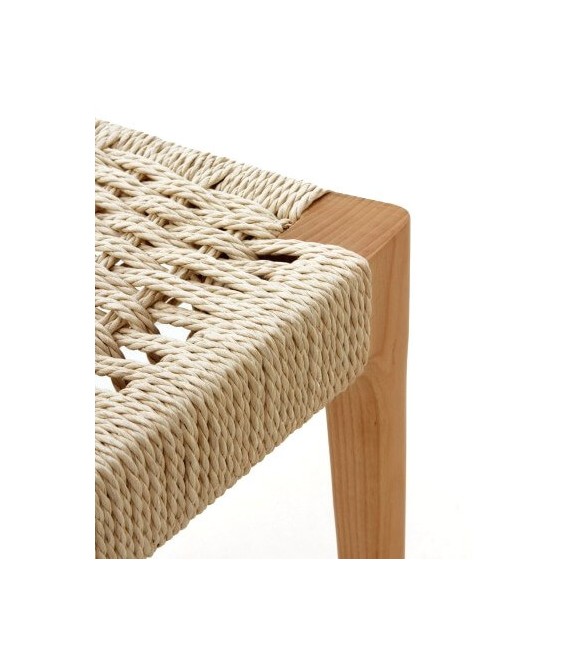 SILLA 44 X 50 X 77 VELLA MADERA Y CUERDA NATURAL