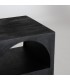 MESITA AUXILIAR 30 X 30 X 50 LIRKA MADERA TEÑIDA DE NEGRO