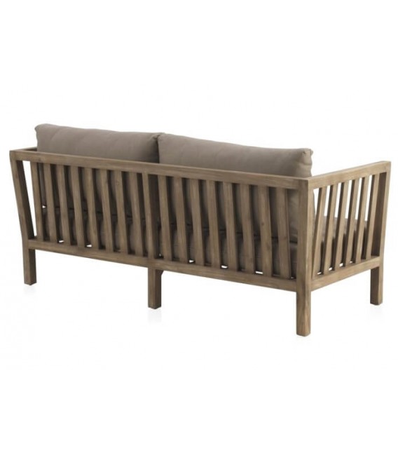 SOFA 169 X 75 X 67 TEXAS MADERA ACACIA TEXTIL TOPO