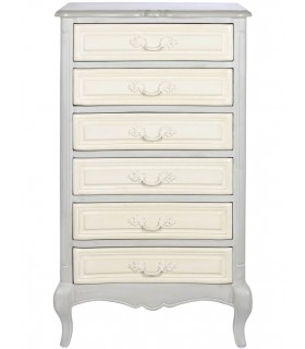 SINFONIER 70 X 50 X 120 SINTRA MADERA GRIS Y CREMA