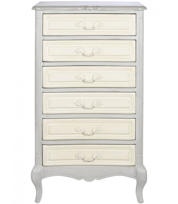 SINFONIER 70 X 50 X 120 SINTRA MADERA GRIS Y CREMA