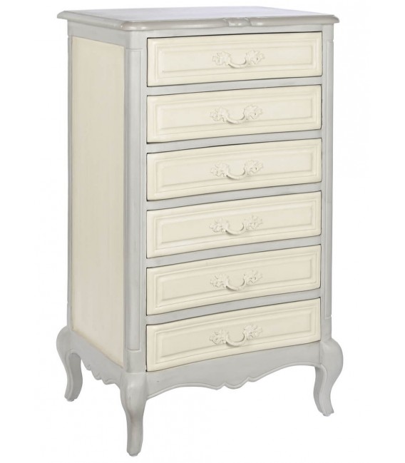 SINFONIER 70 X 50 X 120 SINTRA MADERA GRIS Y CREMA