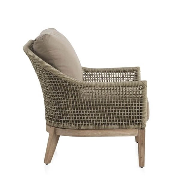 SILLON 81 X 87 X 81 OLEA MADERA Y CUERDA SINTETICA TOPO