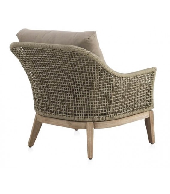 SILLON 81 X 87 X 81 OLEA MADERA Y CUERDA SINTETICA TOPO