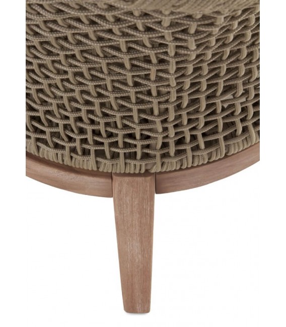 SILLON 81 X 87 X 81 OLEA MADERA Y CUERDA SINTETICA TOPO