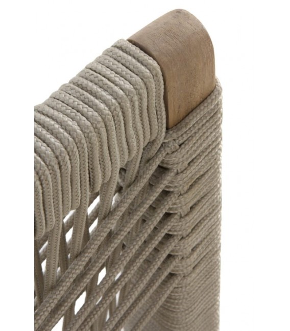 SILLON 81 X 87 X 81 OLEA MADERA Y CUERDA SINTETICA TOPO