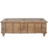 MESA DE CENTRO 158 X 85 X 54 TATUM MADERA NATURAL METAL VINTAGE