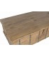 MESA DE CENTRO 158 X 85 X 54 TATUM MADERA NATURAL METAL VINTAGE