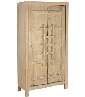 ARMARIO ALACENA 115 X 45 X 220 LOMO MADERA NATURAL