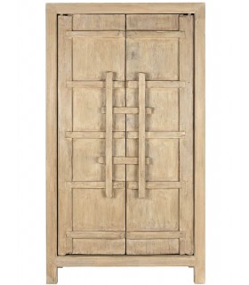 ARMARIO ALACENA 115 X 45 X 220 LOMO MADERA NATURAL