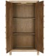 ARMARIO ALACENA 115 X 45 X 220 LOMO MADERA NATURAL