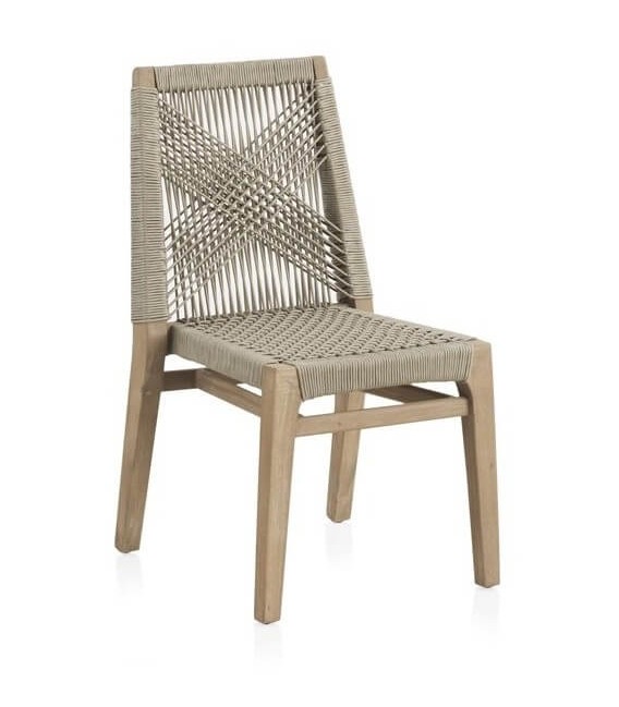 SILLA 47 X 57 X 89 PUCHINO MADERA NATURAL CUERDA SINTETICA