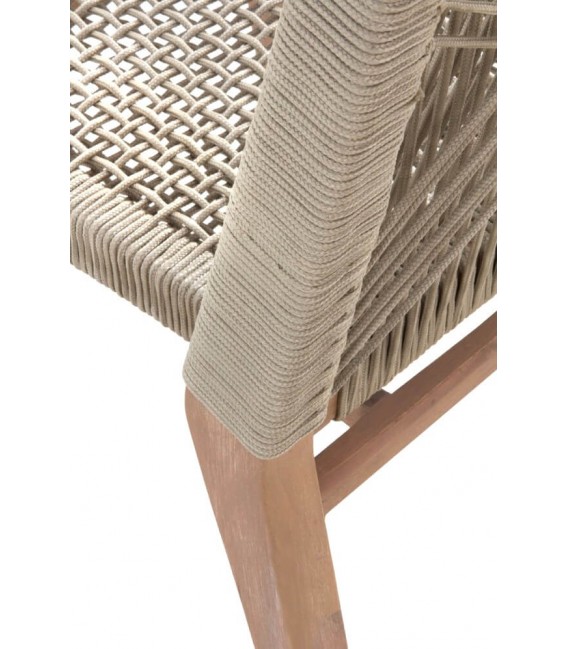 SILLA 47 X 57 X 89 PUCHINO MADERA NATURAL CUERDA SINTETICA