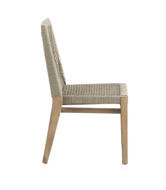 SILLA 47 X 57 X 89 PUCHINO MADERA NATURAL CUERDA SINTETICA