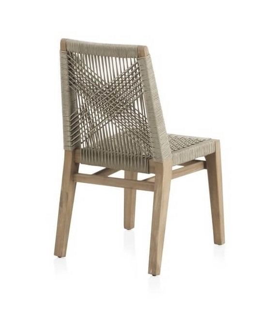 SILLA 47 X 57 X 89 PUCHINO MADERA NATURAL CUERDA SINTETICA