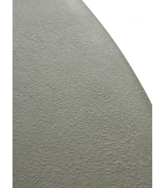 MESA DE COMEDOR 118 Ø X 75 OLEA MADERA NATURAL CEMENTO TOPO