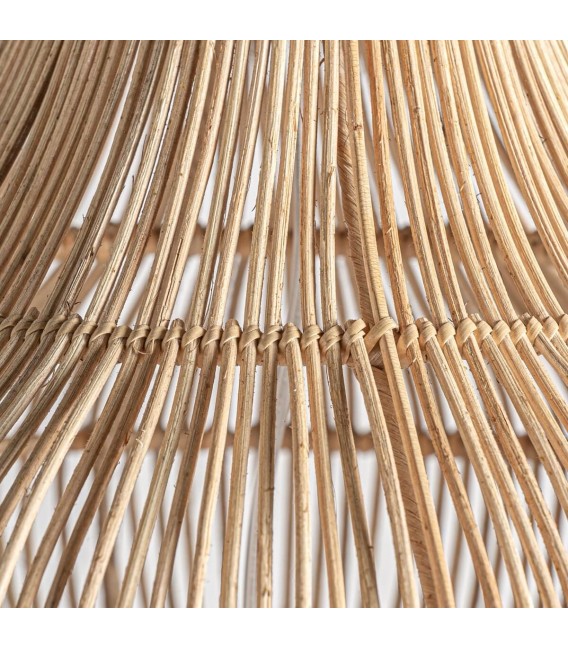 LAMPARA DE TECHO 60 Ø X 90 JULUA RATAN NATURAL