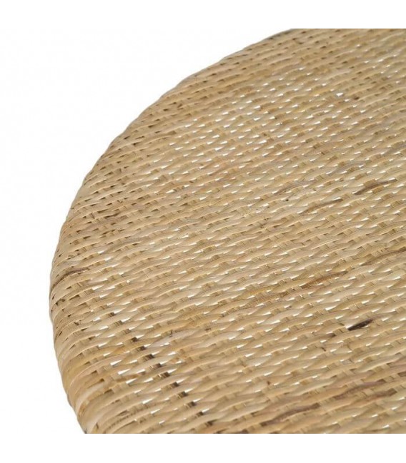 MESA VELADOR 75 Ø X 76 TEMPLA RATAN NATURAL