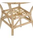 MESA VELADOR 75 Ø X 76 TEMPLA RATAN NATURAL