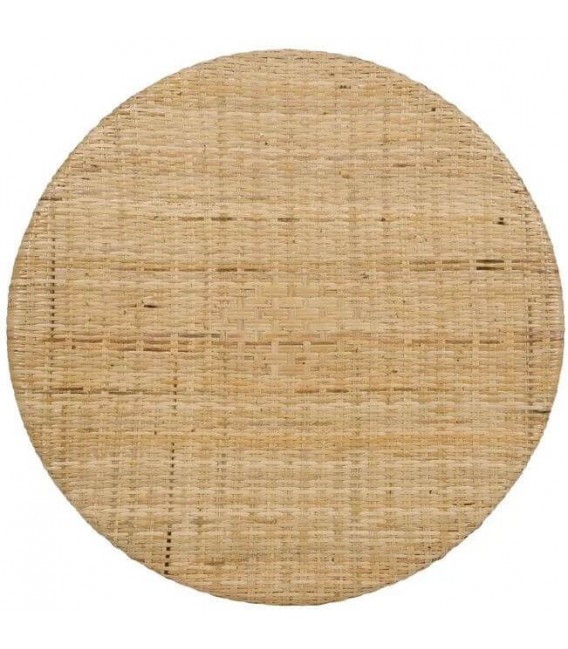 MESA VELADOR 75 Ø X 76 TEMPLA RATAN NATURAL