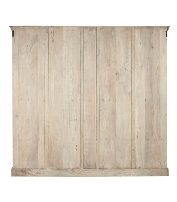 ESTANTERIA 204 X 38 X 196 ALHAMBRA MADERA TALLADA NATURAL