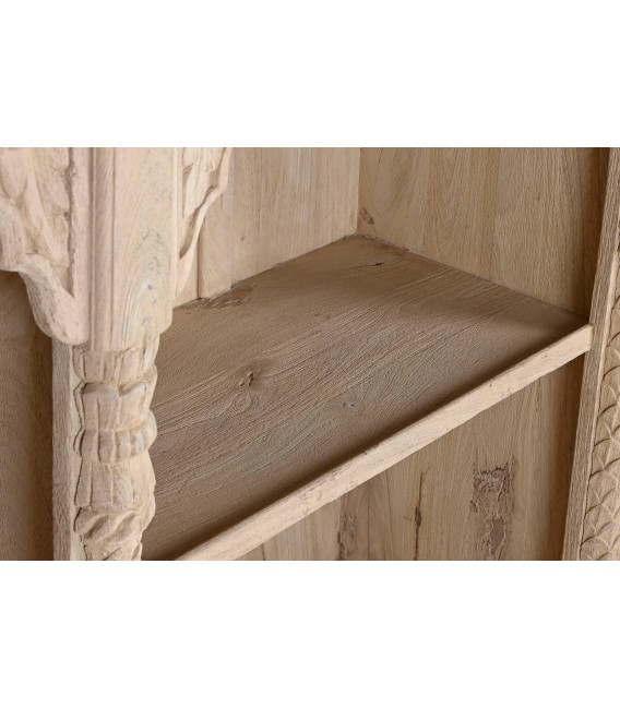 ESTANTERIA 204 X 38 X 196 ALHAMBRA MADERA TALLADA NATURAL