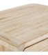 MESITA DE NOCHE 35 X 30 X 70 PULEA MADERA NATURAL METAL BLANCO