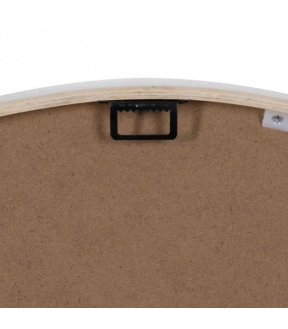RELOJ DE PARED 60 Ø X 6,5 ECLIPSE MADERA NATURAL Y BLANCA