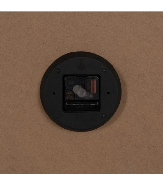 RELOJ DE PARED 60 Ø X 6,5 ECLIPSE MADERA NATURAL Y BLANCA