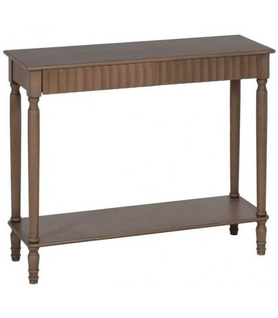 CONSOLA 90 X 30 X 75 LICIO MADERA COLOR NOGAL