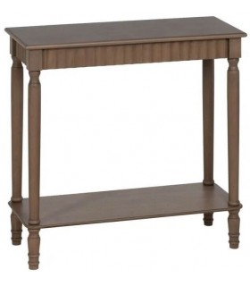 CONSOLA 71 X 30 X 71 LICIO MADERA DE PINO COLOR NOGAL