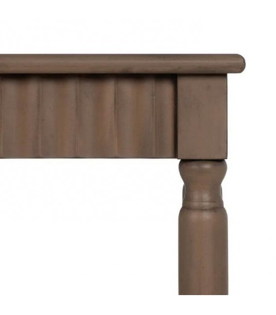 CONSOLA 71 X 30 X 71 LICIO MADERA DE PINO COLOR NOGAL