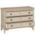 COMODA 120 X 45 X 84 BRINCA MADERA NATURAL Y CREMA ROZADO