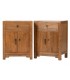 CONJUNTO 2 MESITAS DE NOCHE 57 X 37 X 75 PERLIA MADERA NATURAL