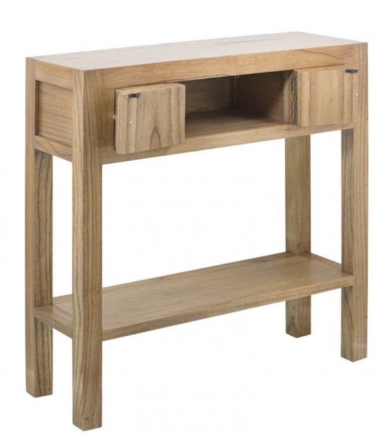 CONSOLA 80 X 27 X 80 MERAPI MADERA NATURAL