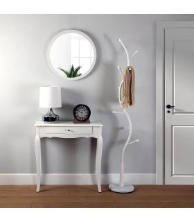 CONSOLA 80 X 30 X 80 CAGLIARI 1 CAJON LACADA EN BLANCO